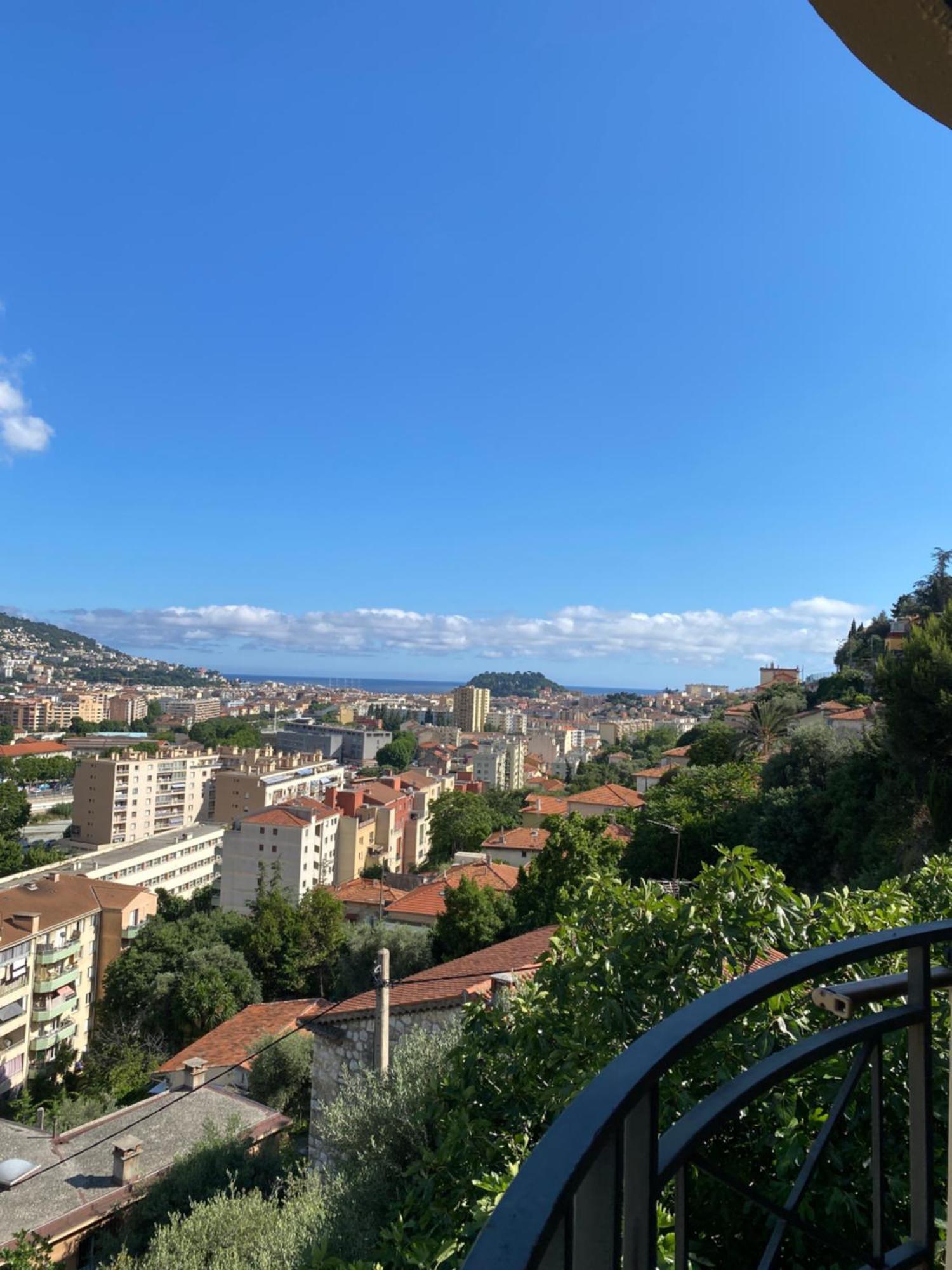 Appartement-Nice 01 Vue Mer - Panoramique Wifi-Parking エクステリア 写真