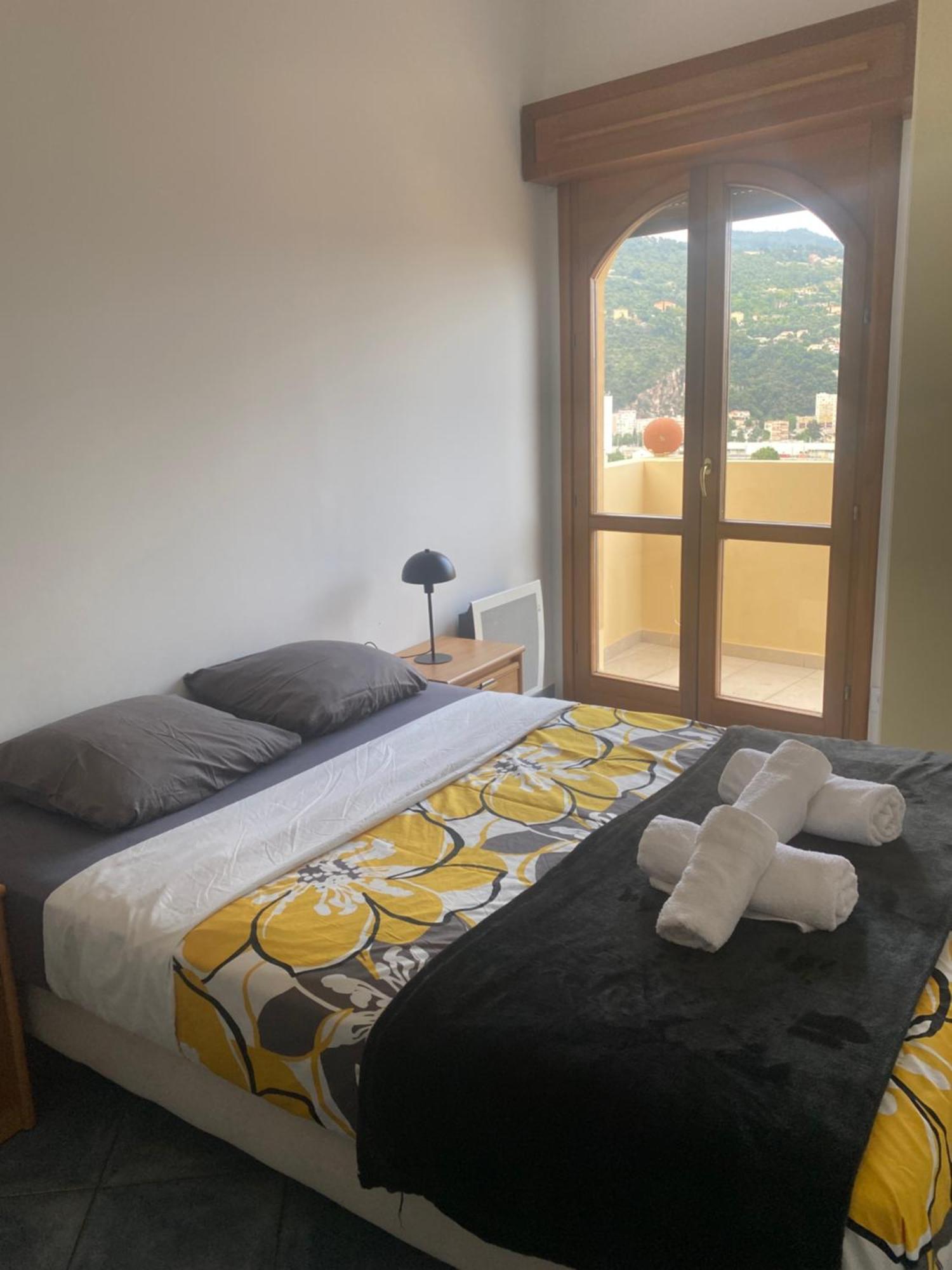 Appartement-Nice 01 Vue Mer - Panoramique Wifi-Parking エクステリア 写真