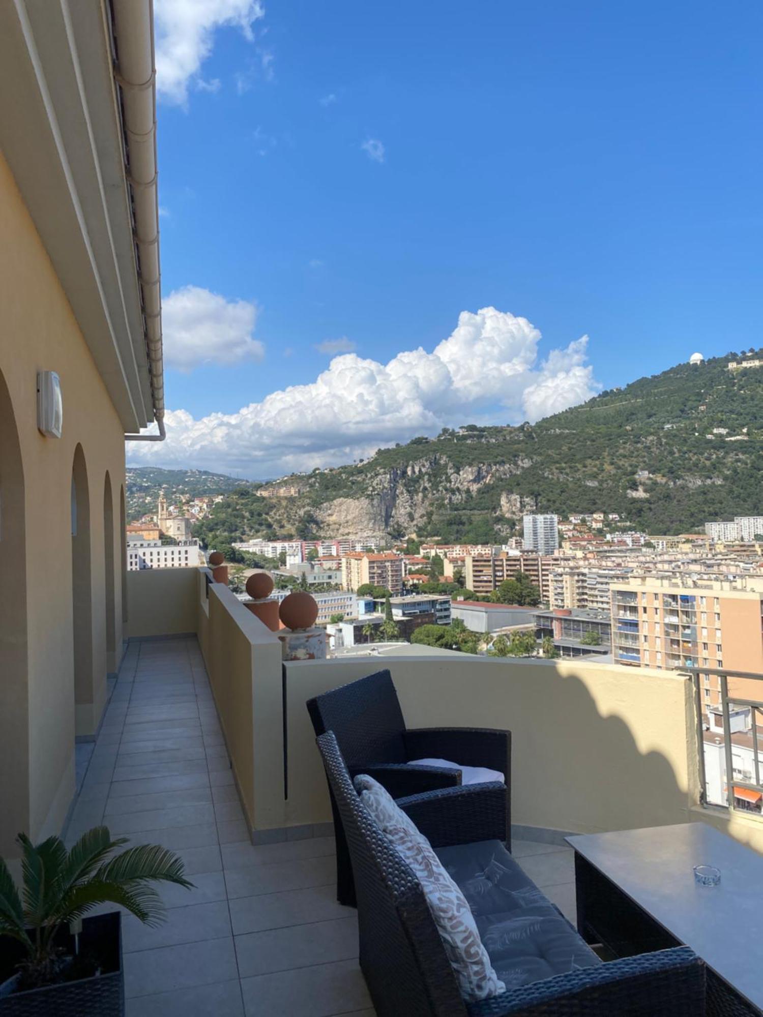 Appartement-Nice 01 Vue Mer - Panoramique Wifi-Parking エクステリア 写真