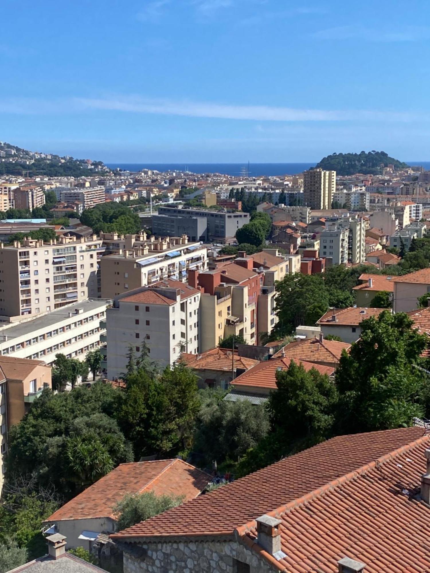 Appartement-Nice 01 Vue Mer - Panoramique Wifi-Parking エクステリア 写真